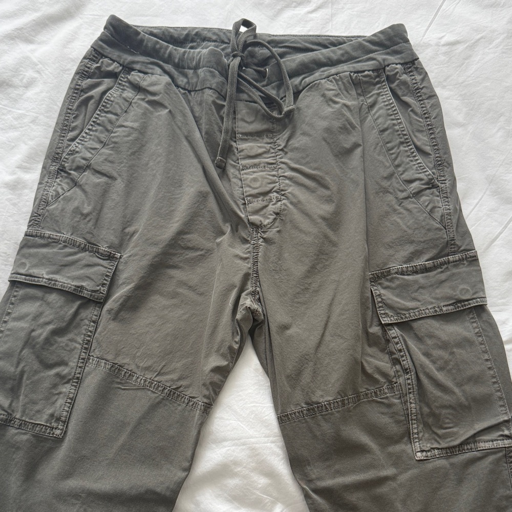 James Perse Olive Cargo Pants